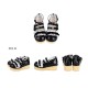 Sheep Puff Tiramisu Platform Shoes(4th Reservation/6 Colours/Full Payment Without Shipping)